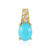 Pendentif en argent et Turquoise Sleeping Beauty (Faszination Türkis)