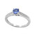 AAA Tanzanite Platinum Ring