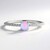 Bague en argent et Opale Welo