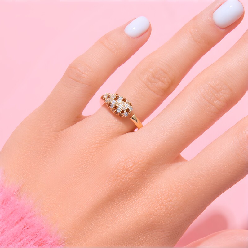 Anillo en plata con Zircón de Ratanak Kirí (KM by Juwelo)