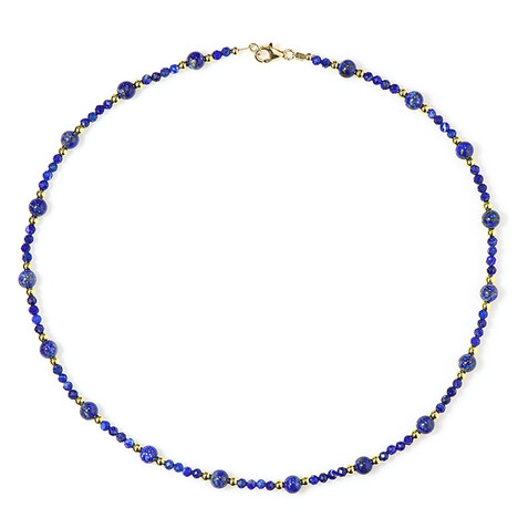 Edelstein-Silberhalskette (Riya)