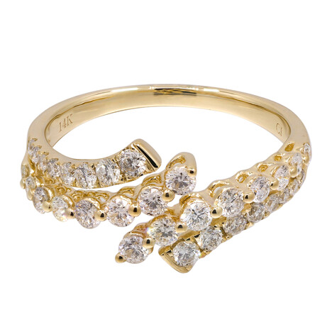 Gouden ring met I1 (H) Diamanten (CIRARI)