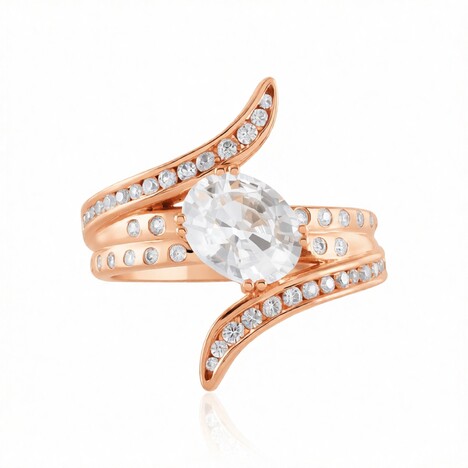 Bague en argent et Zircon (de Melo Essence)