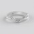 Bague en argent et Zircon