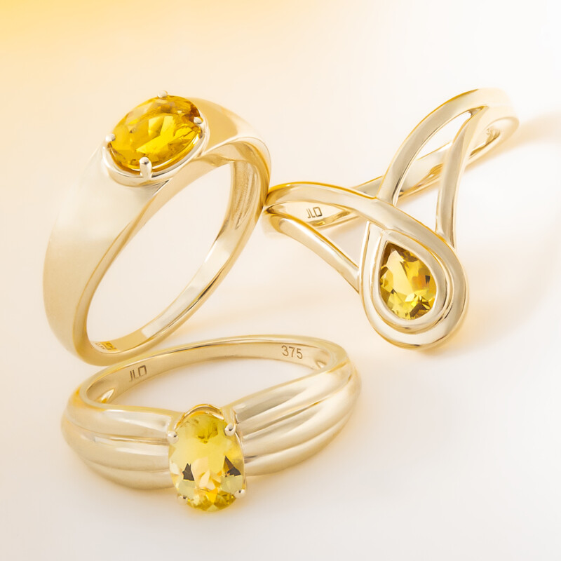 Australischer Goldener Beryll-Goldring