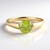 Anello in oro con Sfene Zimbabwe (de Melo)