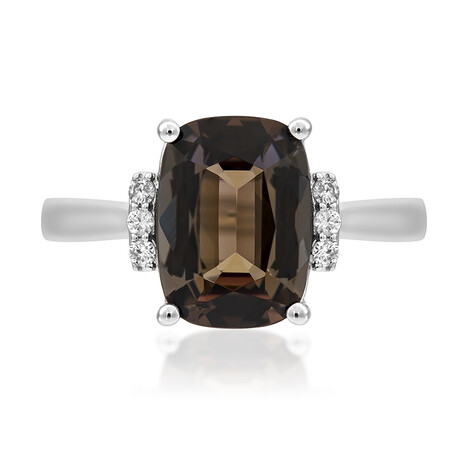 14K Unheated Tanzanite Gold Ring (CIRARI)