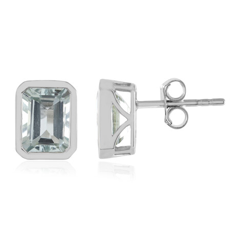 Orecchini in oro con Acquamarina Brasiliana