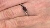 Anillo en plata con Zircón rosado