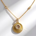Collana in oro con Diamante SI1 (H) (CIRARI)