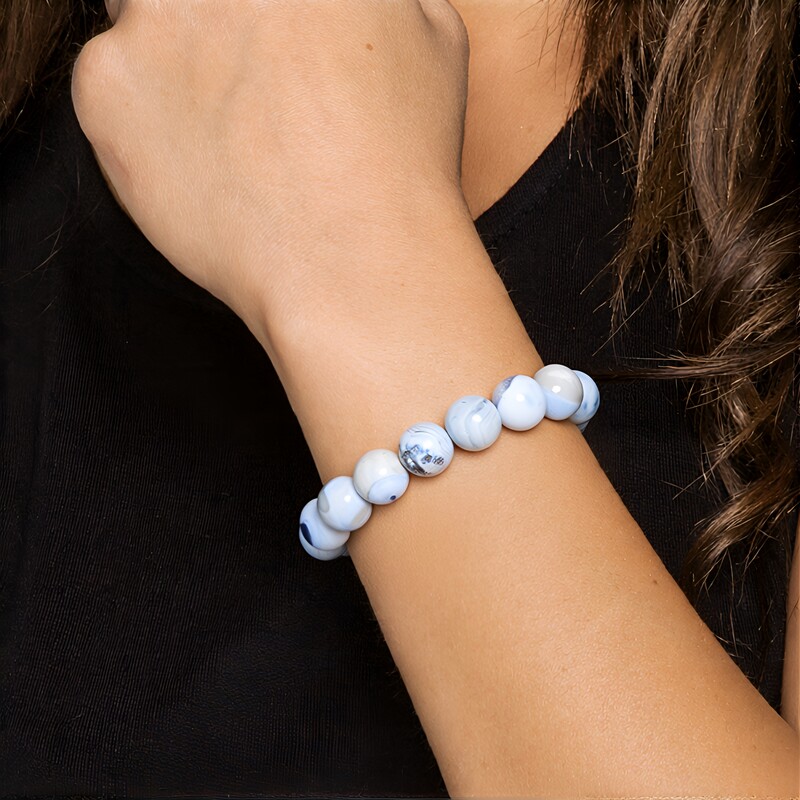 Bracciale con Agata della Mongolia