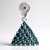 Ciondolo in argento con Diamante Fancy