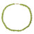 Peridot-Silberhalskette