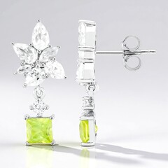 Orecchini in argento con Zircone