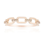 Anello in oro con Diamante Rose de France SI1 di Argyle (Annette)