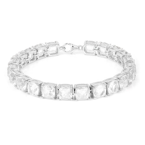 Fluorite Silver Bracelet