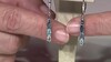 Pendientes en plata con Topacio azul cielo