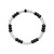Armband met blauwe zoetwater kweekparels