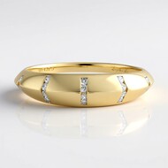 Anello in oro con Diamante I2 (H) (de Melo Gold)