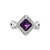 Marokkanischer Amethyst-Silberring