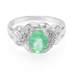 Bahia Emerald Silver Ring