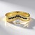 Anello in oro con Zaffiro Bianco (Adela Gold)