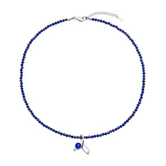 Collier en argent et Lapis-Lazuli