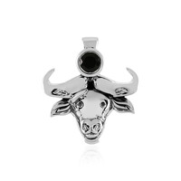 Ciondolo in argento con Onice Nero