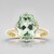 Anello in oro con Ametista Verde (CIRARI)