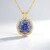 Collana in argento con Tanzanite (Gems en Vogue)