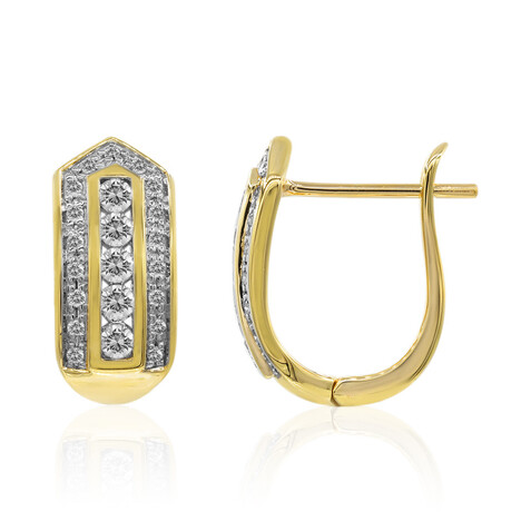 Orecchini in oro con Diamante SI1 (G) (Annette)