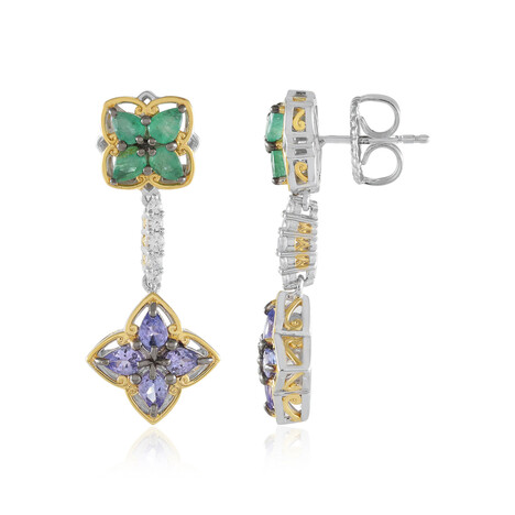 Edelstein-Silberohrringe (Gems en Vogue)