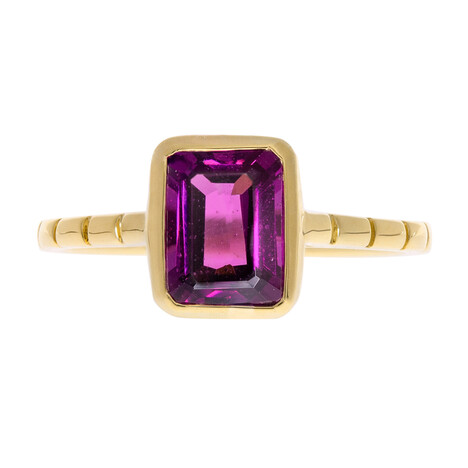 10K Rhodolite Gold Ring