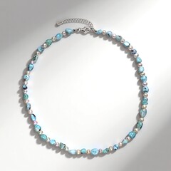 Collana in argento con Larimar