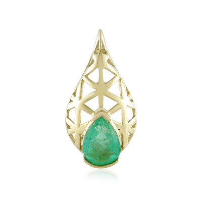 Gouden hanger met een Ethiopische smaragd (Ornaments by de Melo)