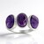 Anello in argento con Charoite