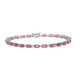 Bracciale in oro con Zaffiro Rosa (CIRARI)