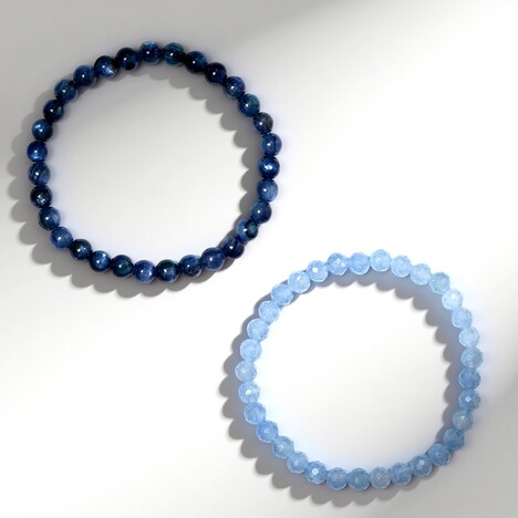 Bracciale con Cianite del Nepal