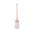Ciondolo in argento con Quarzo Rosa (MONOSONO COLLECTION)