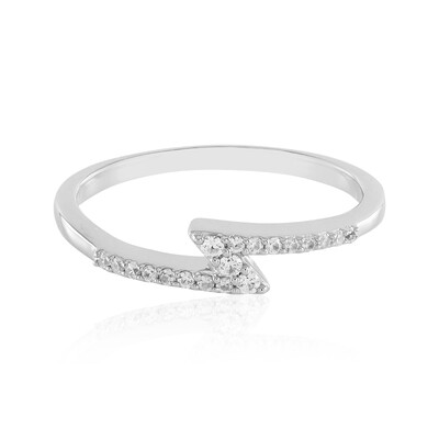 Anello in argento con Zircone