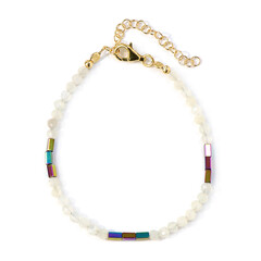 Mystic Hematite Silver Bracelet