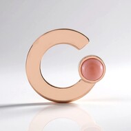 Pendentif en argent et Opale rose (MONOSONO COLLECTION)