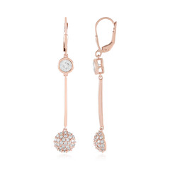 Pendientes en plata con Zircón