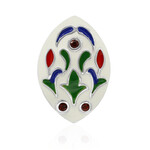 Pendentif en argent et Grenat du Mozambique (TPC)