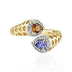 Anello in argento con Tanzanite AAA (Ornaments by de Melo)