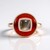 Anello in argento con Corniola (KM by Juwelo)