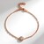 Bracciale in argento con Topazio Blu Svizzero (Adela Silber)