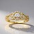 Anello in oro con Diamante SI1 (G) (Annette)