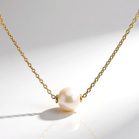 Collana in argento con Perla Akoya (TPC)