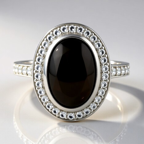 Anello in argento con Pietersite